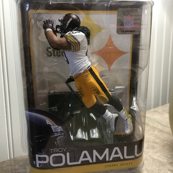 Pittsburg Steelers Troy Polamalu NFL NICE! Series 25 2010 - Picture 2 of 10